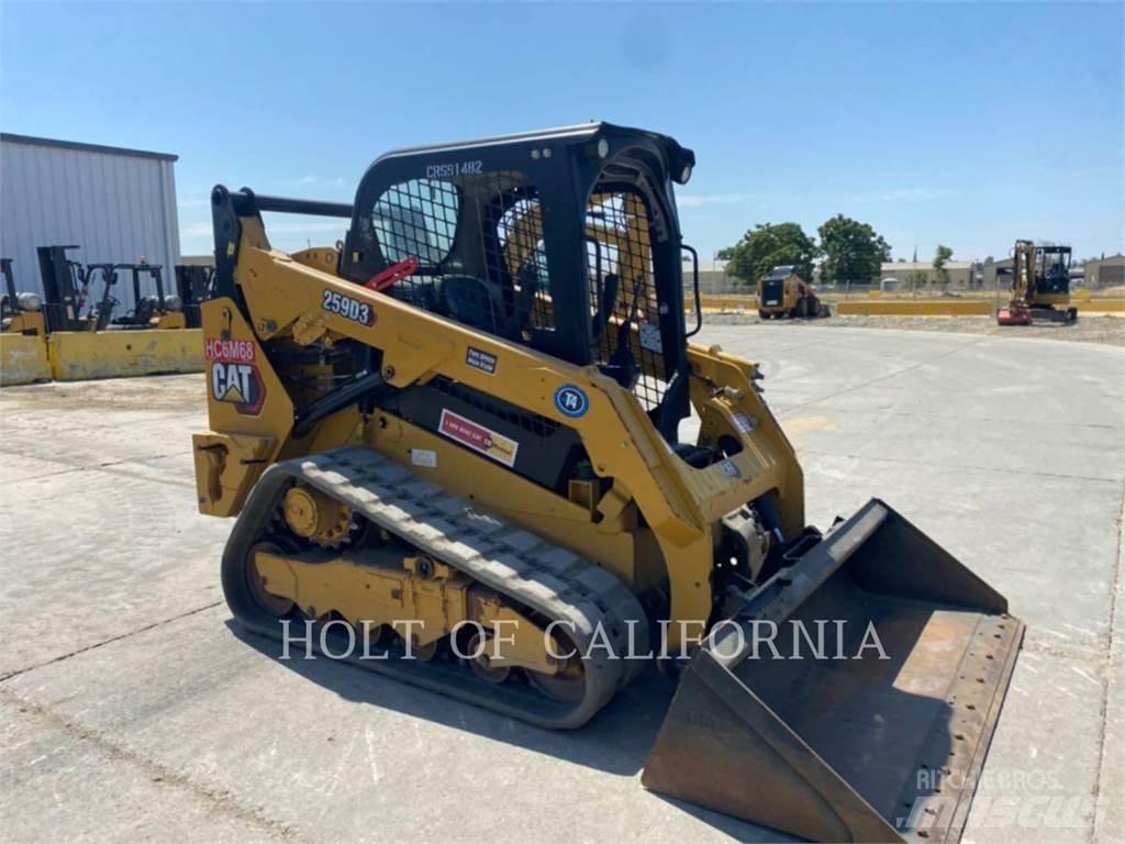 CAT 259 HF Skid steer mini nakladalci