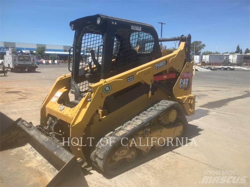 CAT 259 HF Skid steer mini nakladalci