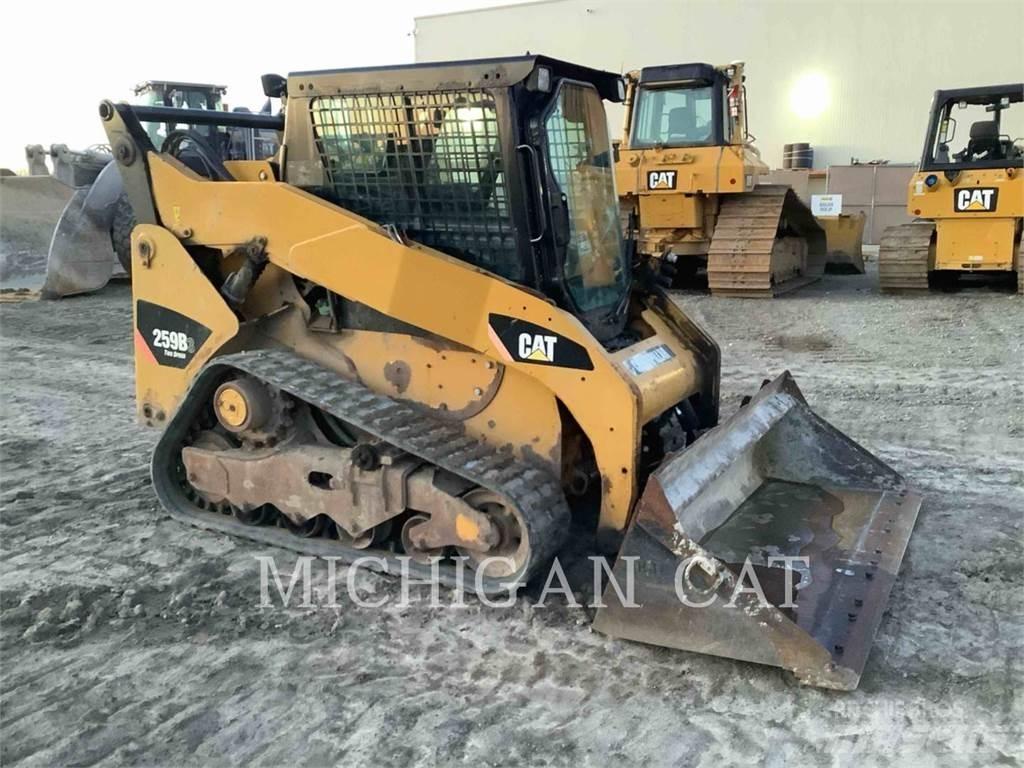 CAT 259B3 A2Q Skid steer mini nakladalci