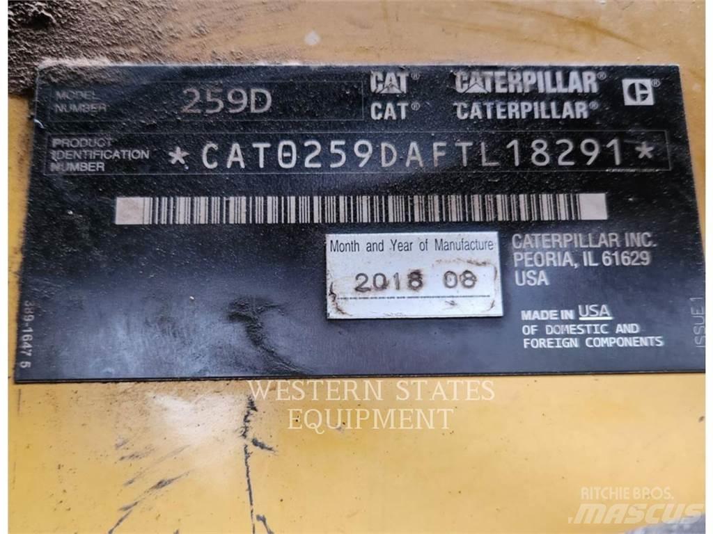 CAT 259D Skid steer mini nakladalci