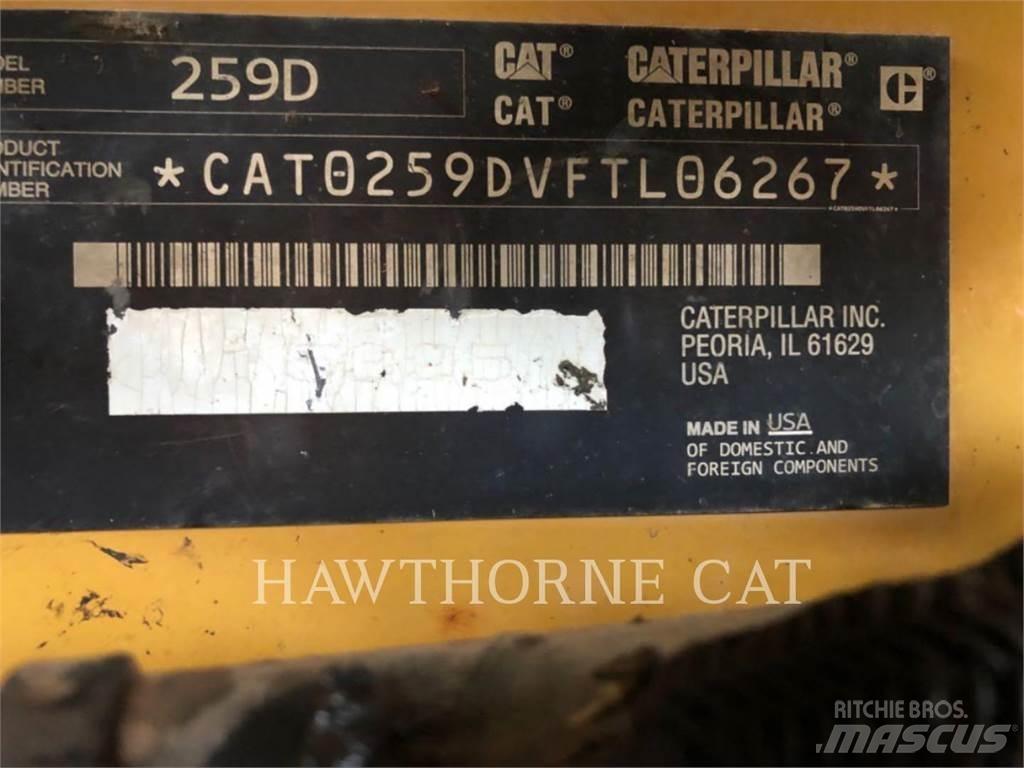 CAT 259D Nakladalci goseničarji