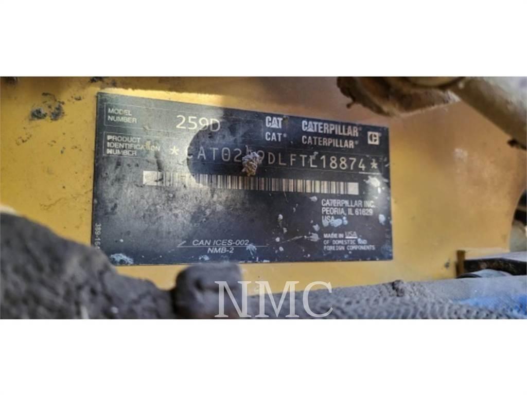 CAT 259D Skid steer mini nakladalci