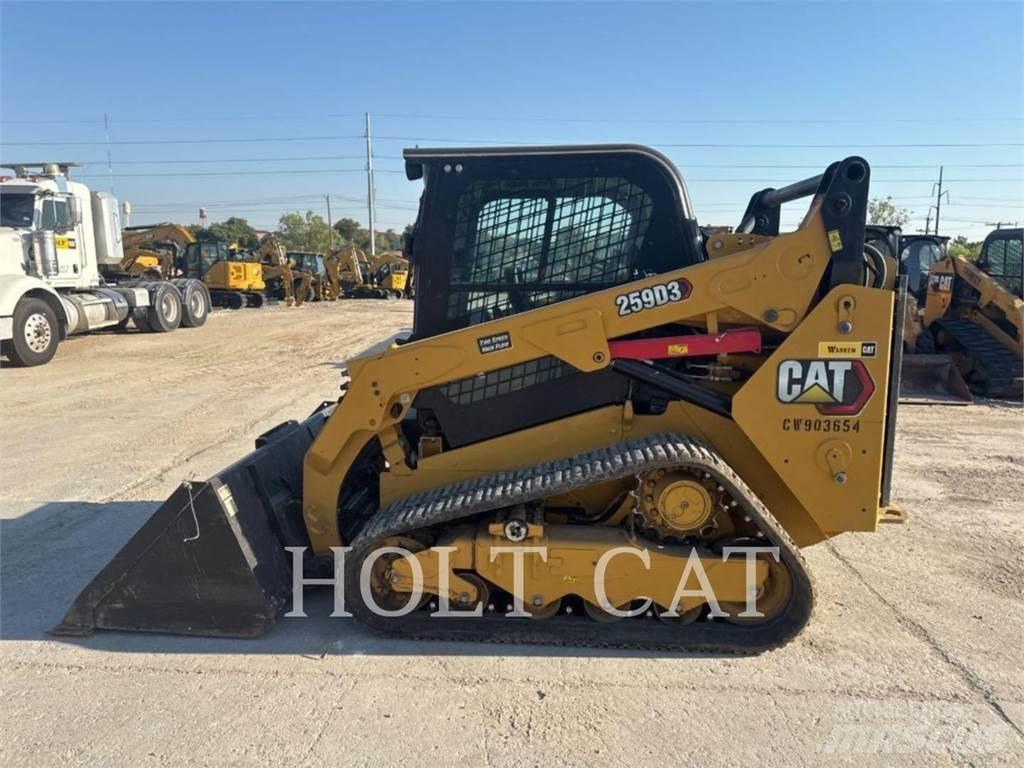 CAT 259D Nakladalci goseničarji