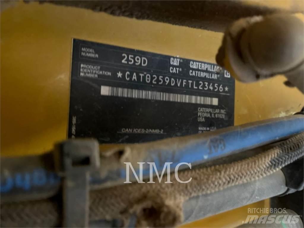 CAT 259D Skid steer mini nakladalci