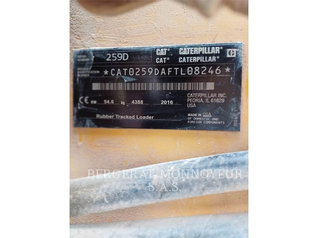 CAT 259D Nakladalci goseničarji
