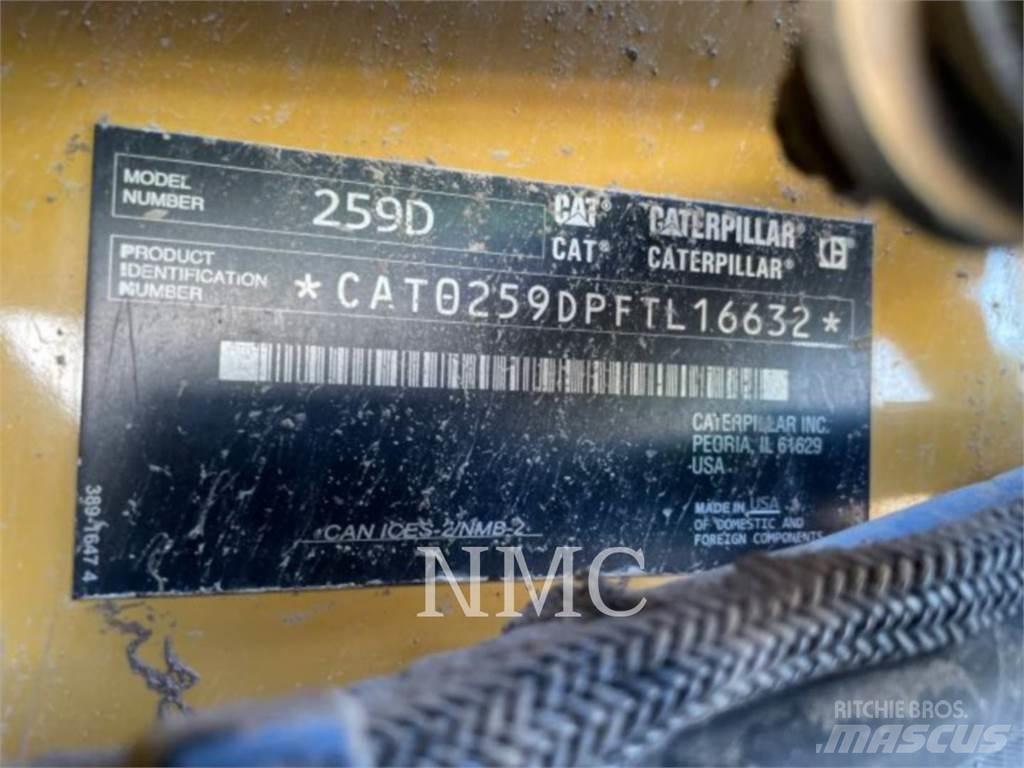 CAT 259D Nakladalci goseničarji