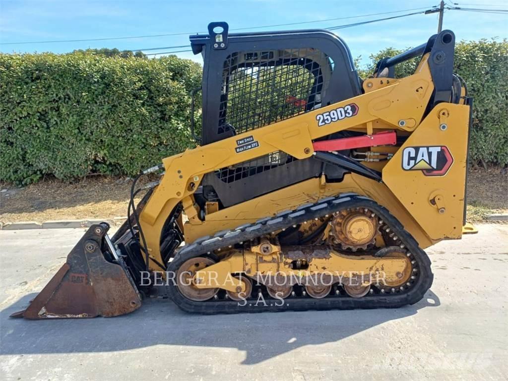 CAT 259D Nakladalci goseničarji