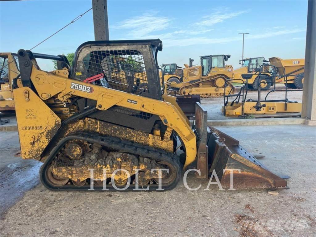CAT 259D Skid steer mini nakladalci