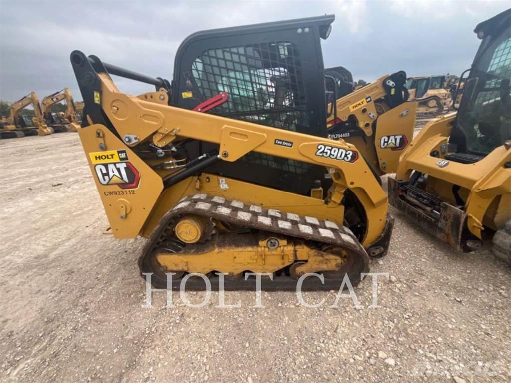 CAT 259D CAB Skid steer mini nakladalci
