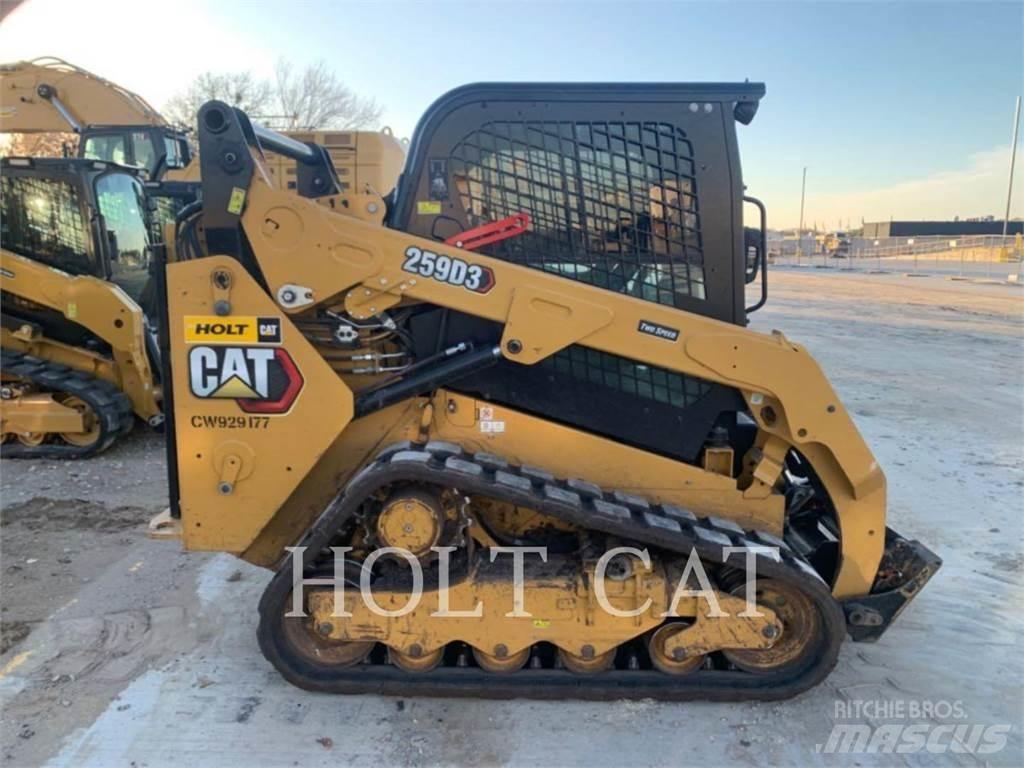 CAT 259D CAB Skid steer mini nakladalci