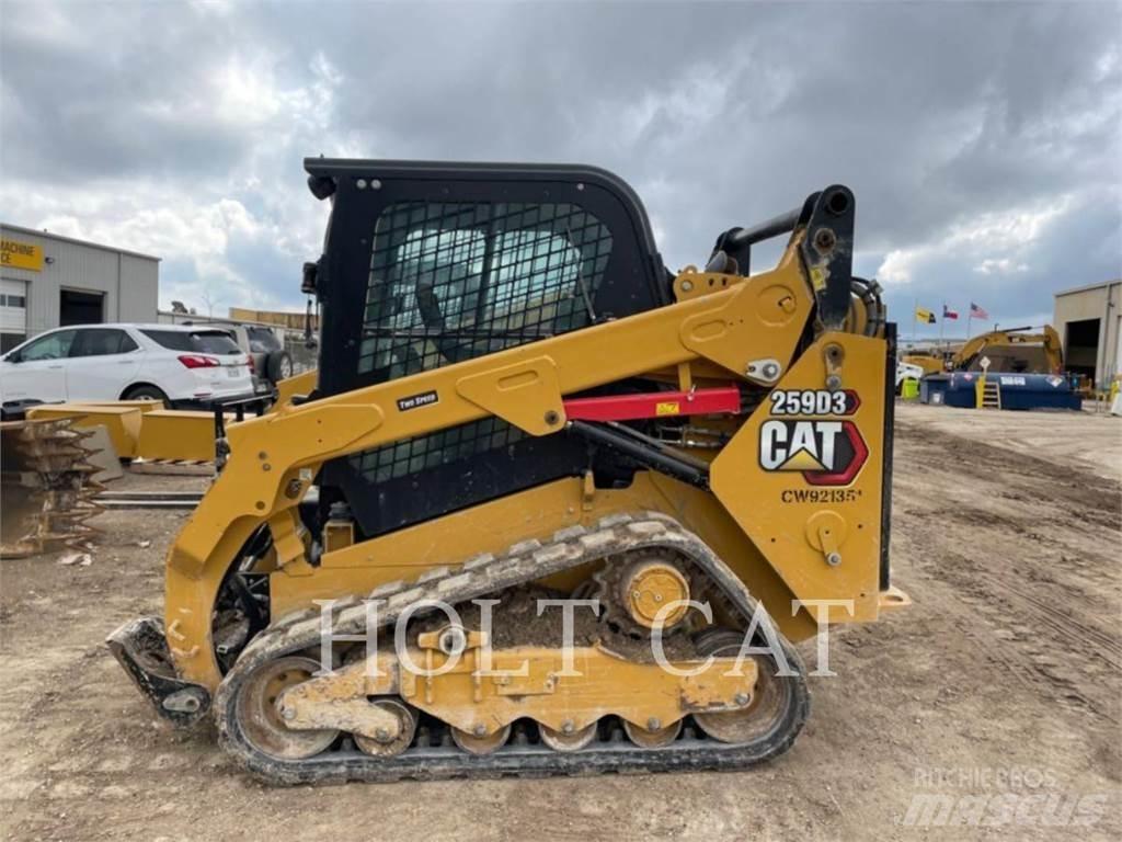 CAT 259D CAB Skid steer mini nakladalci