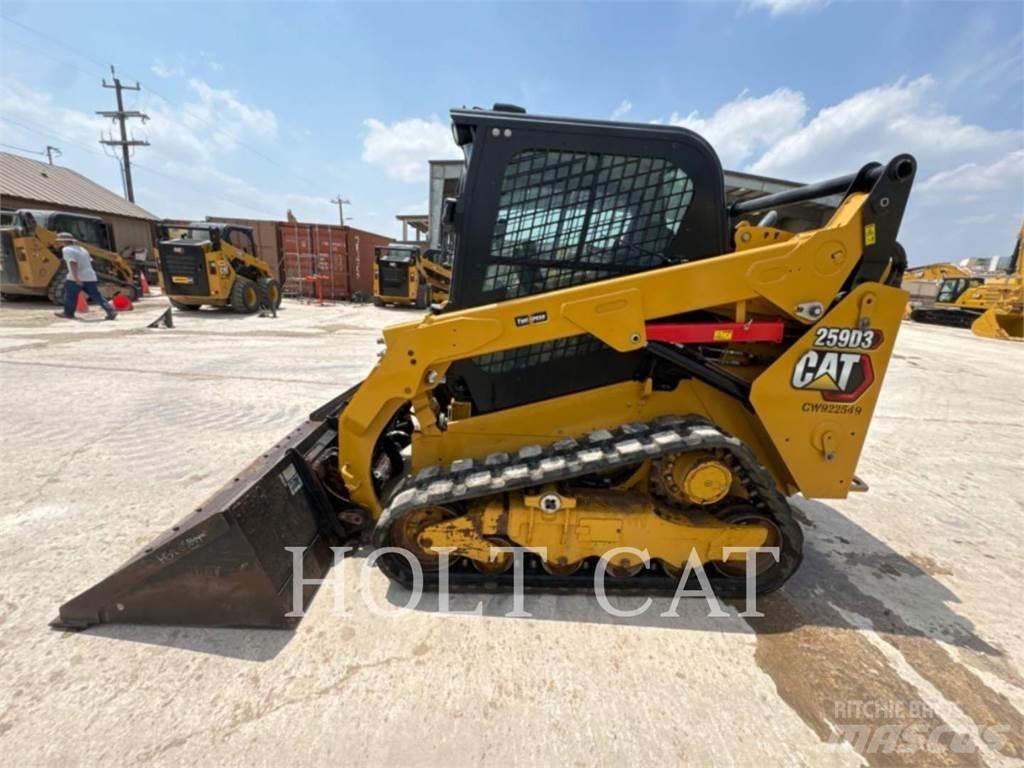 CAT 259D CAB Skid steer mini nakladalci
