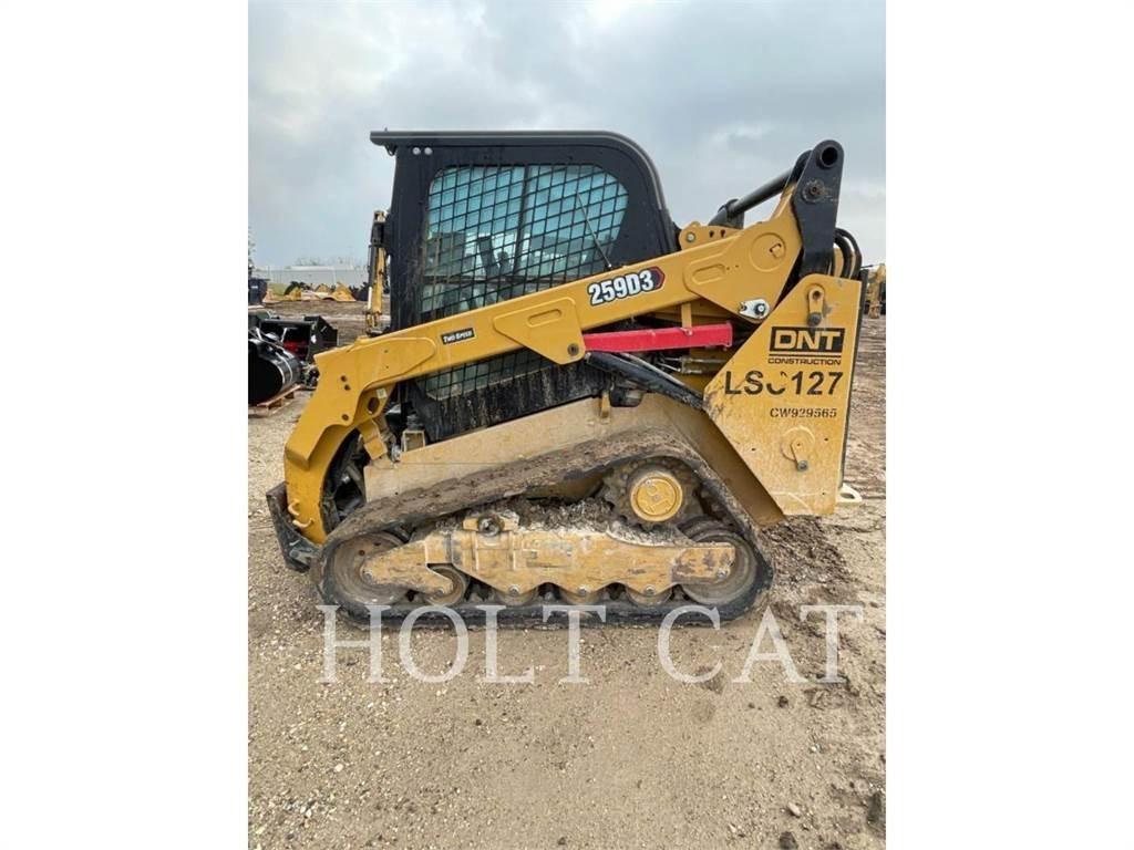 CAT 259D CAB Skid steer mini nakladalci