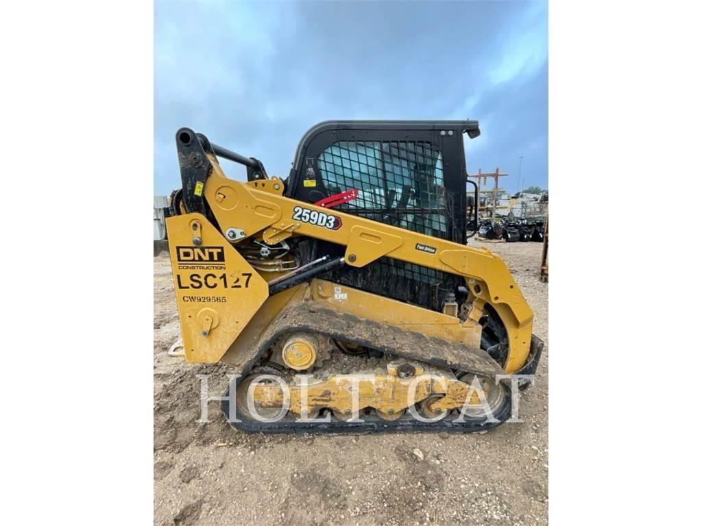 CAT 259D CAB Skid steer mini nakladalci