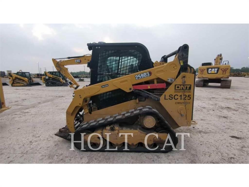 CAT 259D CAB Skid steer mini nakladalci