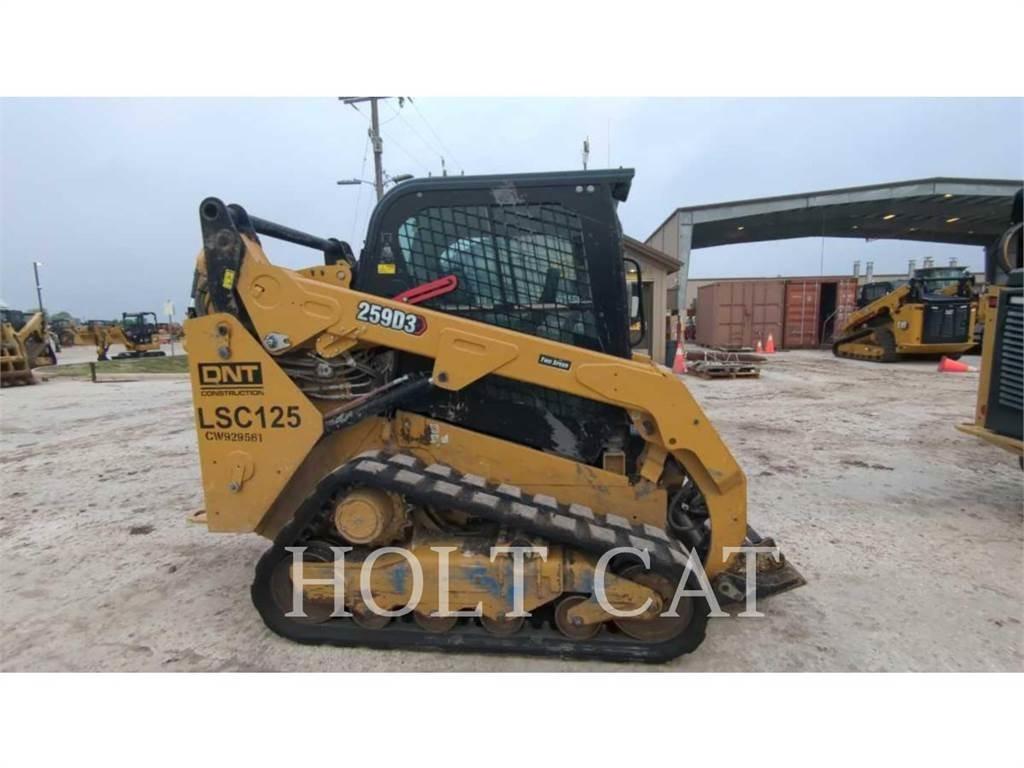 CAT 259D CAB Skid steer mini nakladalci