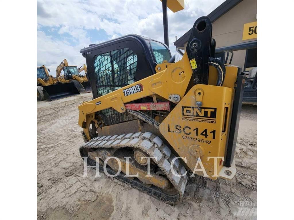 CAT 259D CAB Skid steer mini nakladalci