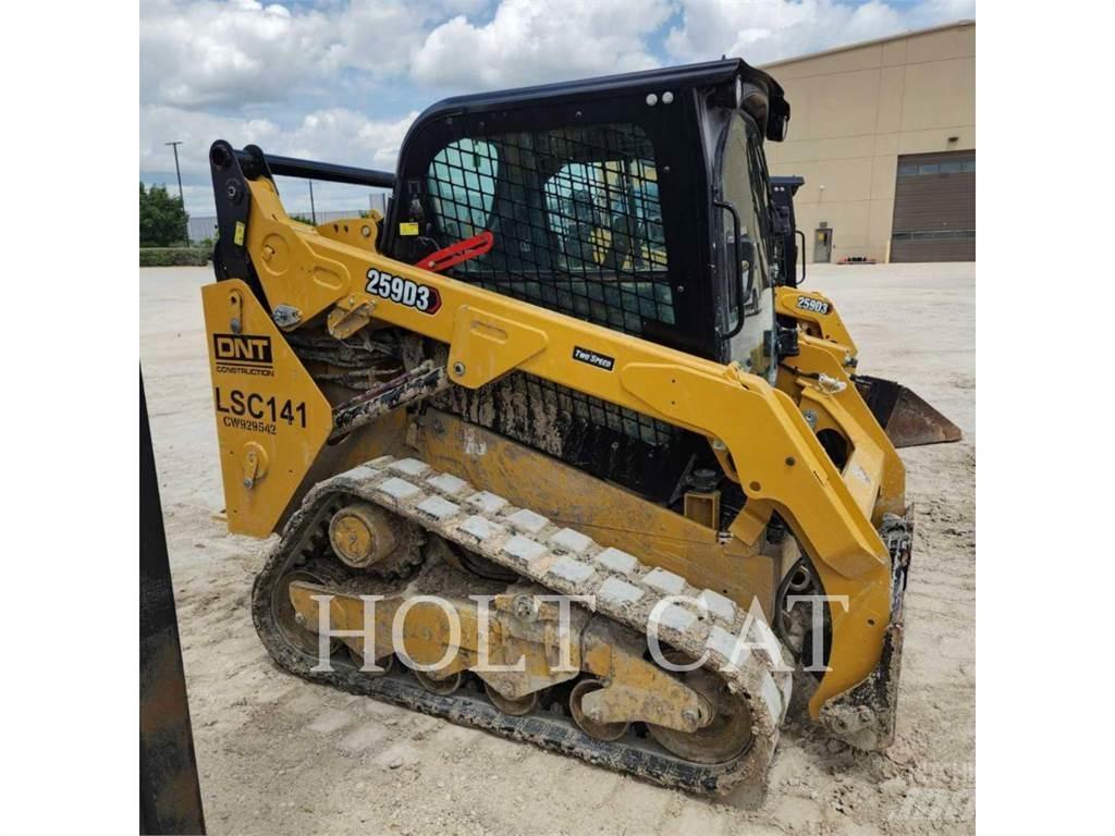 CAT 259D CAB Skid steer mini nakladalci