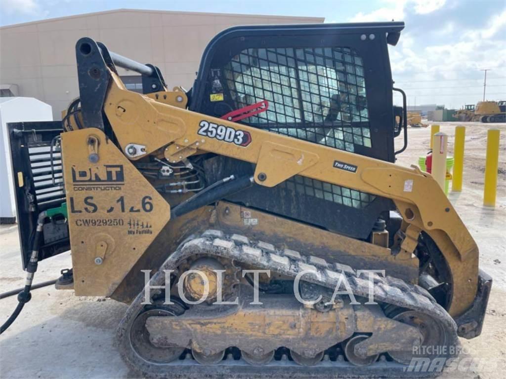 CAT 259D CAB Skid steer mini nakladalci
