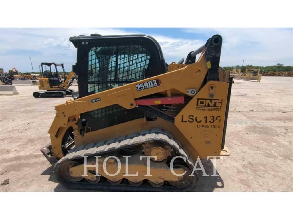 CAT 259D CAB Skid steer mini nakladalci