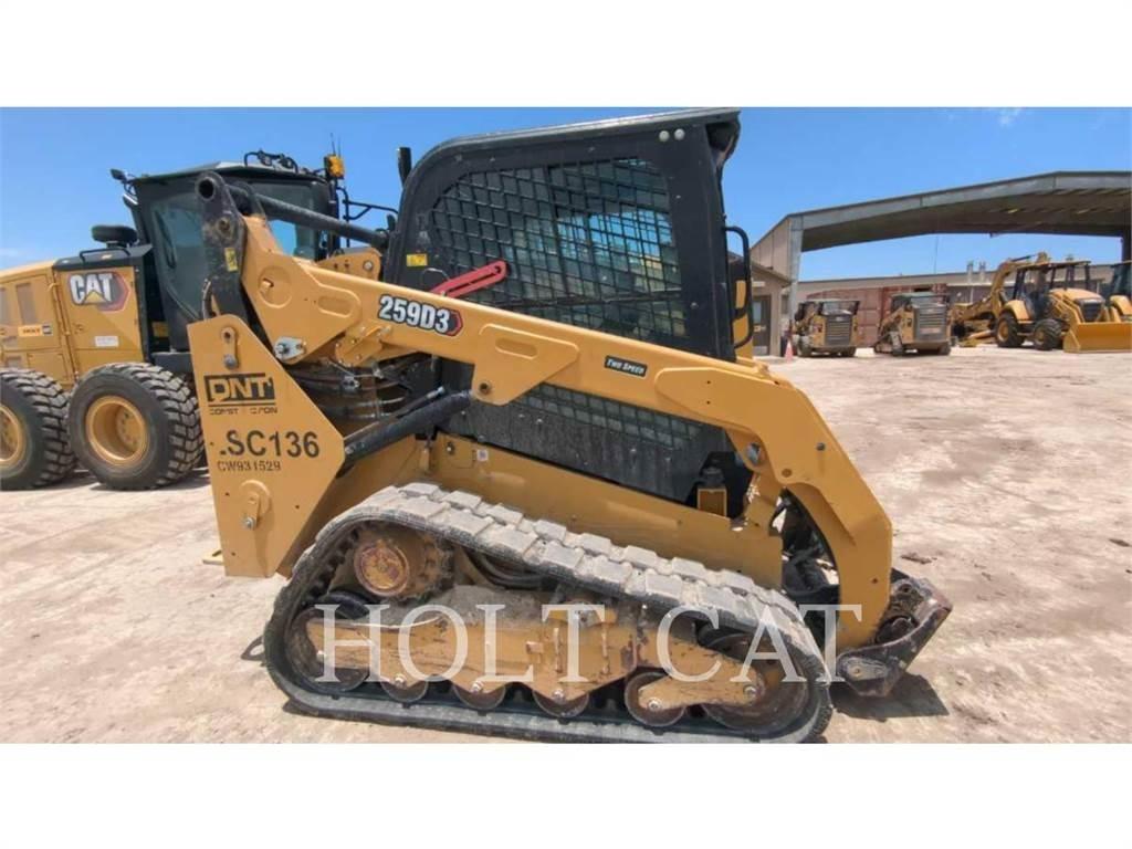 CAT 259D CAB Skid steer mini nakladalci