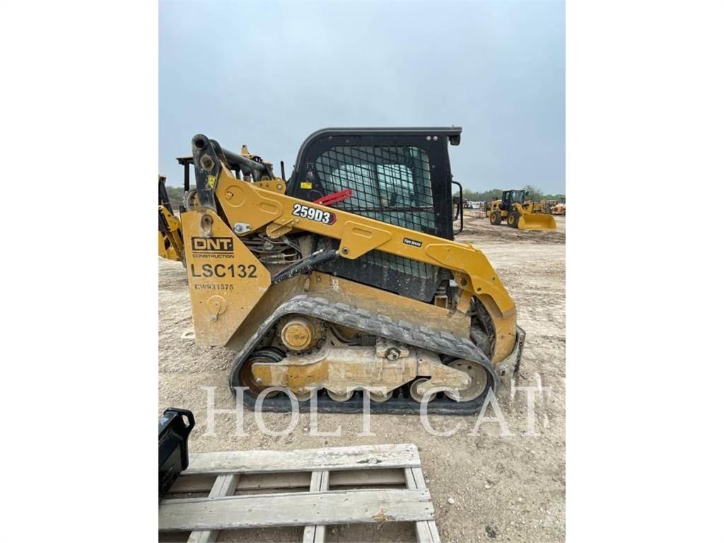 CAT 259D CAB Skid steer mini nakladalci