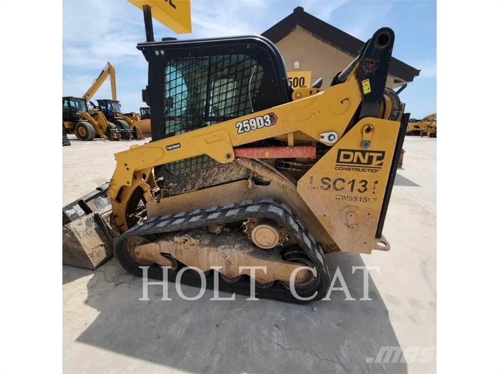 CAT 259D CAB Skid steer mini nakladalci