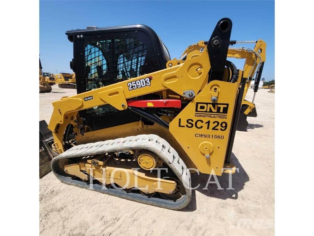 CAT 259D CAB Skid steer mini nakladalci