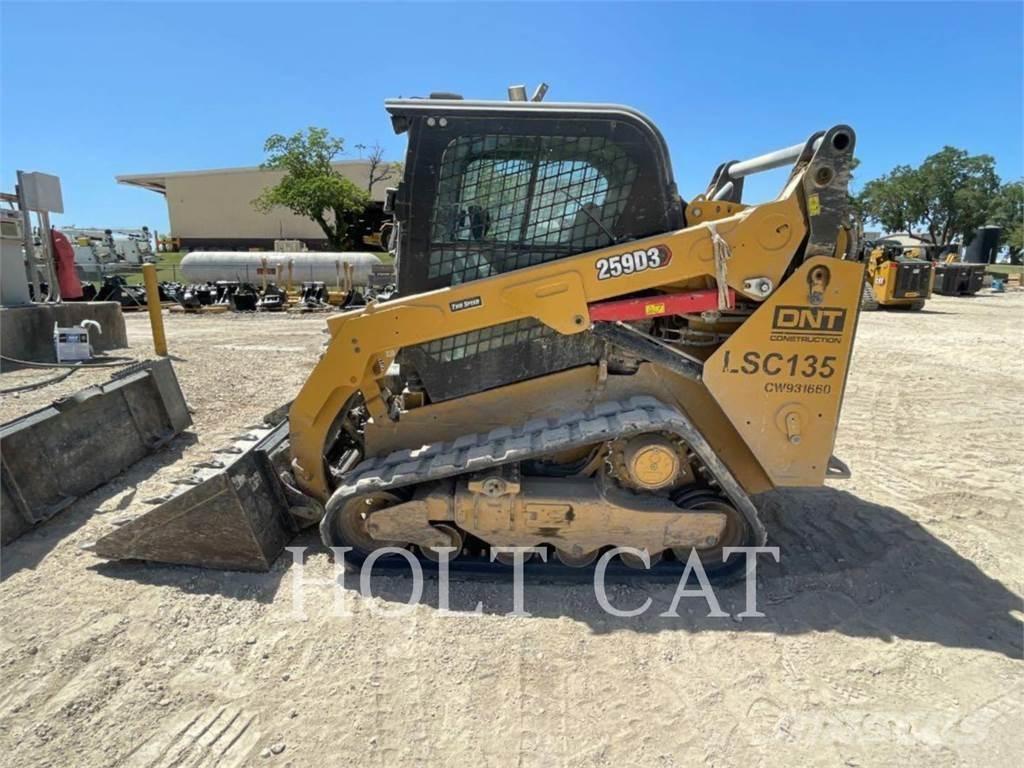CAT 259D CAB Skid steer mini nakladalci