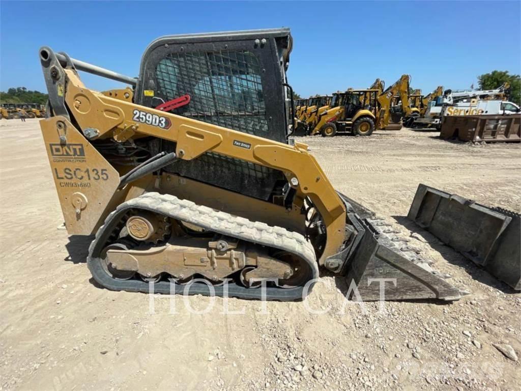 CAT 259D CAB Skid steer mini nakladalci