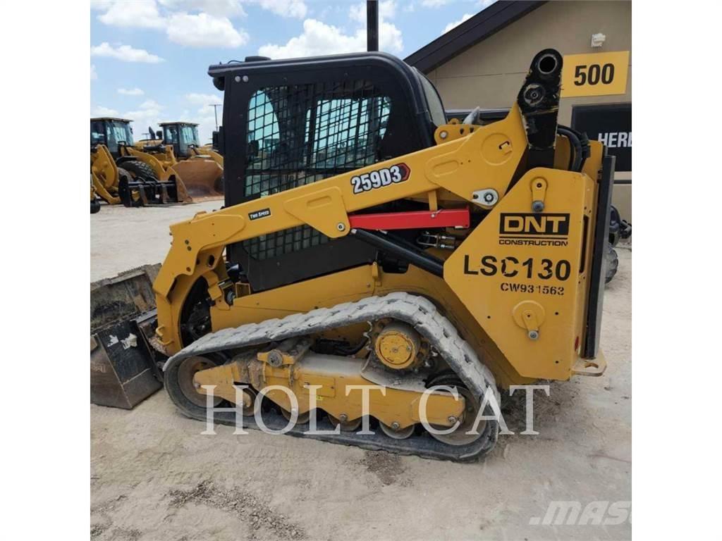 CAT 259D CAB Skid steer mini nakladalci