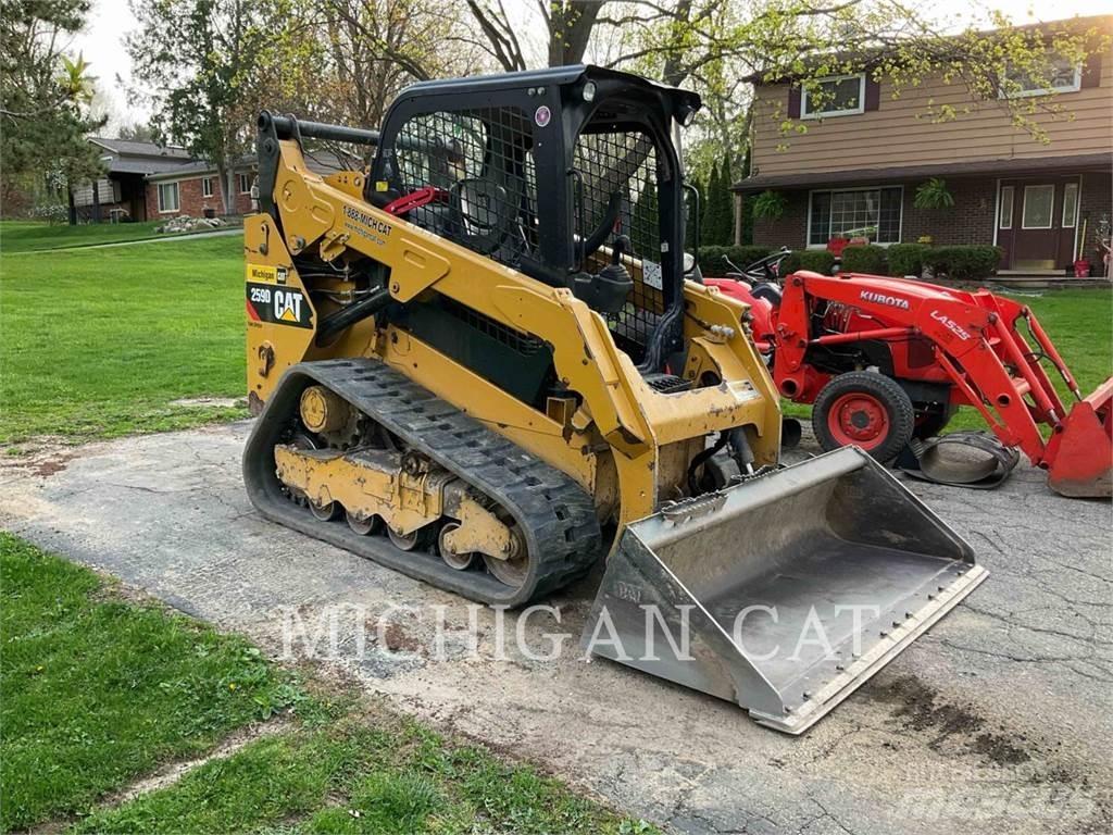 CAT 259D QB+ Skid steer mini nakladalci