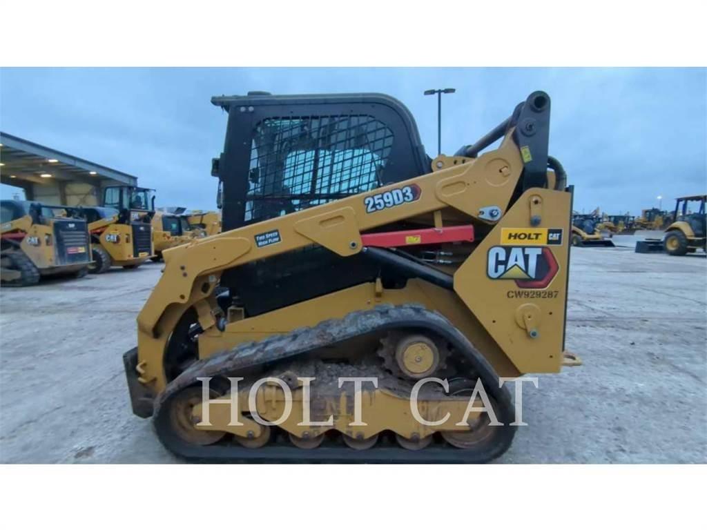 CAT 259D XPS Skid steer mini nakladalci