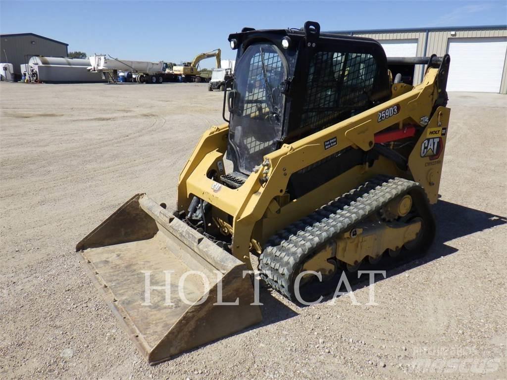 CAT 259D XPS Skid steer mini nakladalci