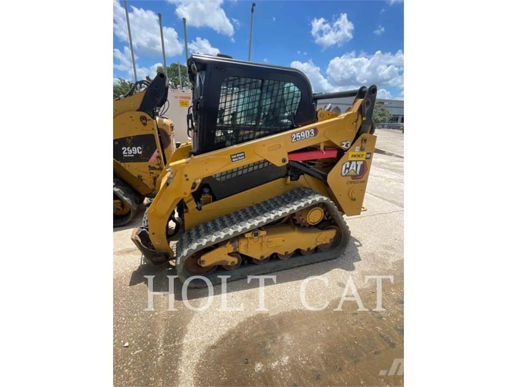 CAT 259D XPS Skid steer mini nakladalci