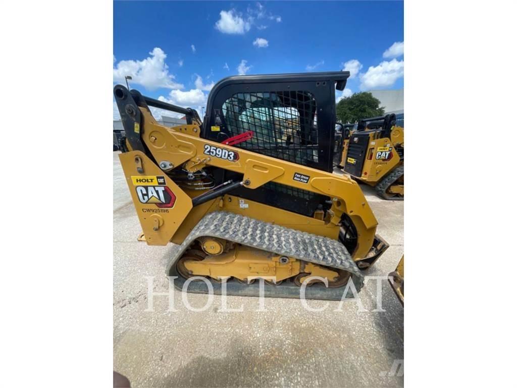 CAT 259D XPS Skid steer mini nakladalci