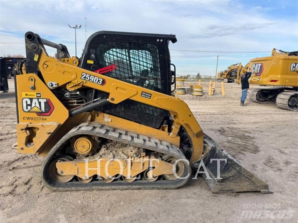 CAT 259D3 Skid steer mini nakladalci