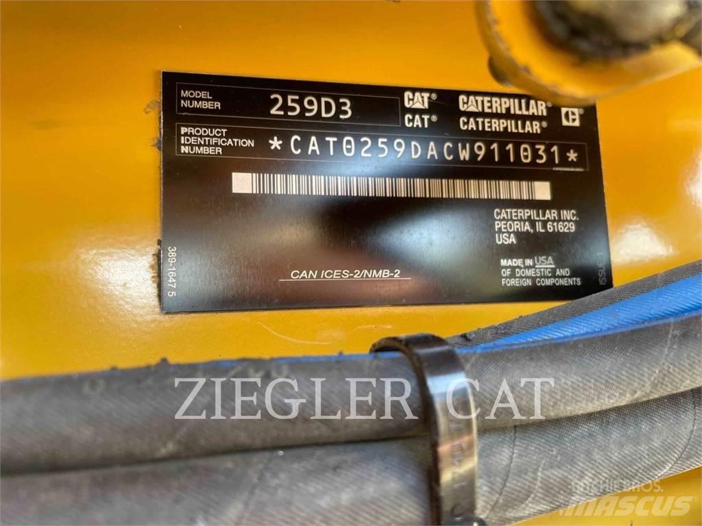 CAT 259D3 Nakladalci goseničarji