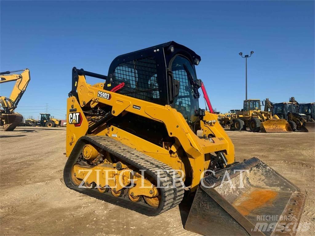 CAT 259D3 Nakladalci goseničarji
