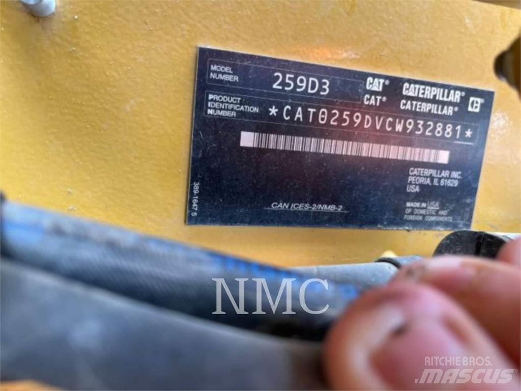 CAT 259D3 Nakladalci goseničarji