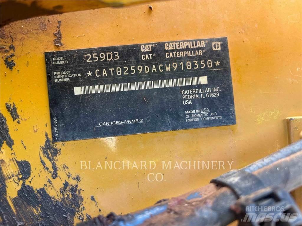 CAT 259D3 Nakladalci goseničarji