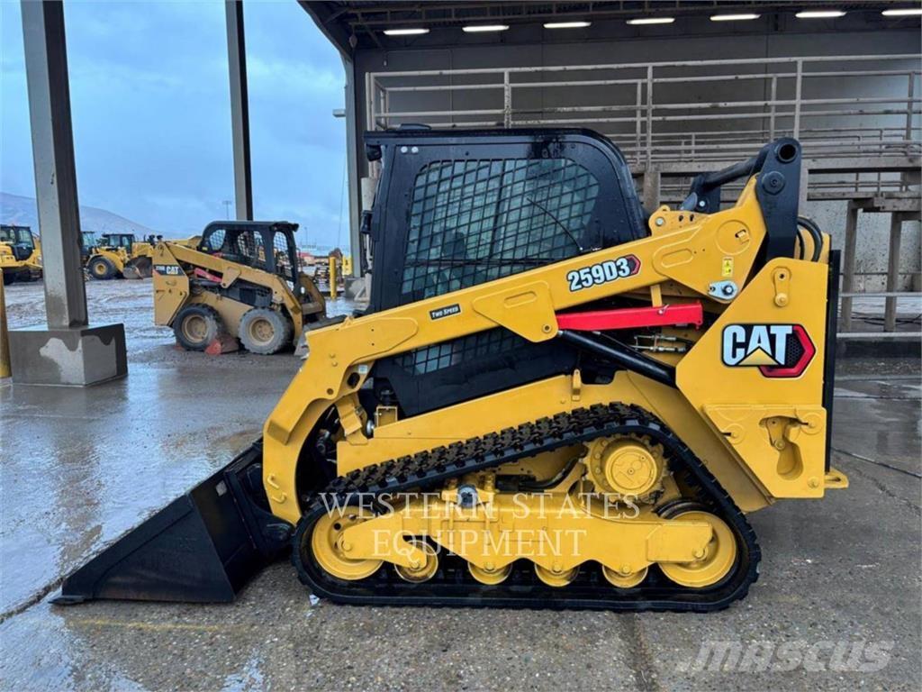 CAT 259D3 Skid steer mini nakladalci