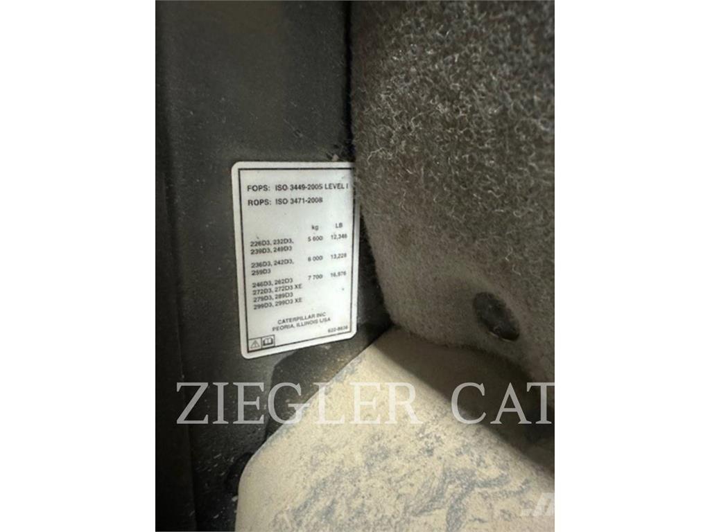 CAT 259D3 Nakladalci goseničarji