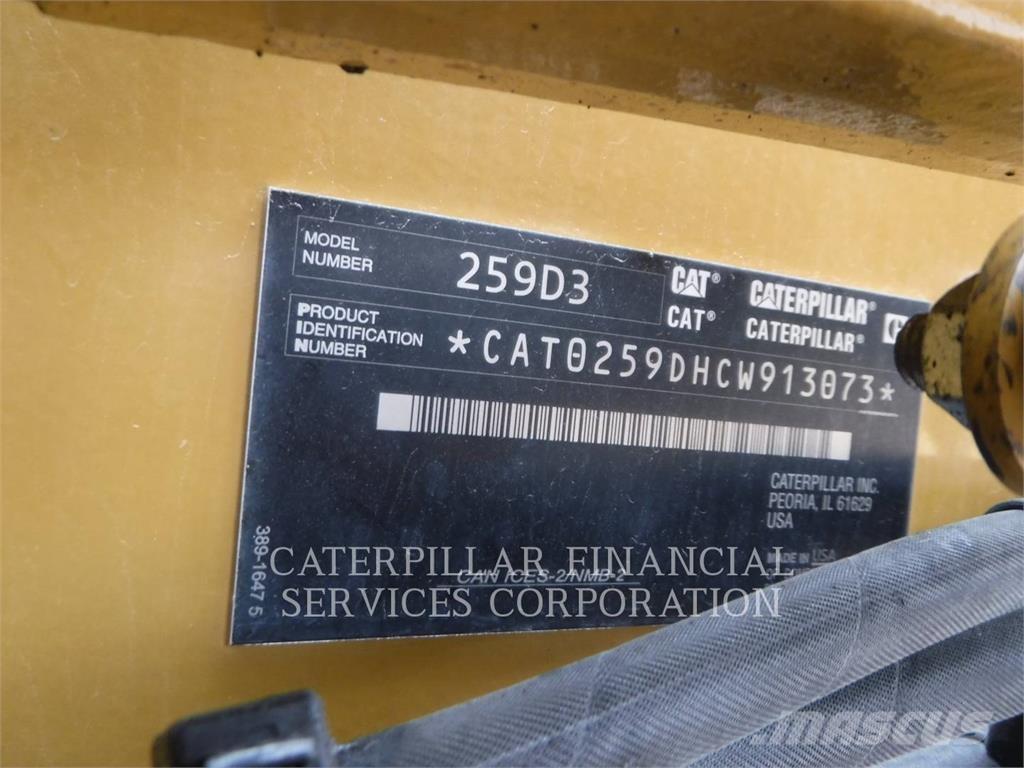 CAT 259D3 Nakladalci goseničarji