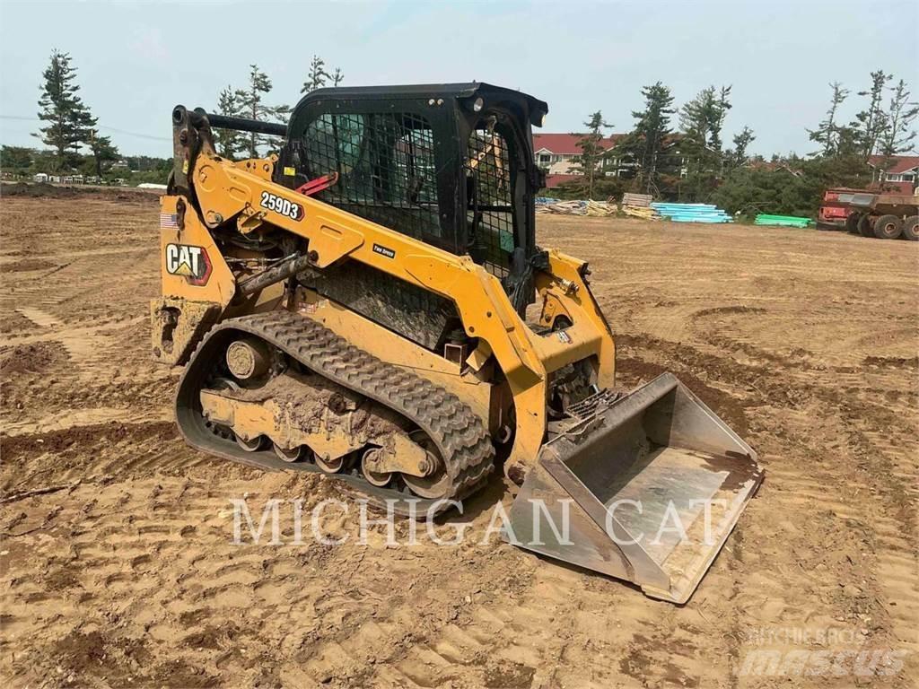 CAT 259D3 AQ Skid steer mini nakladalci