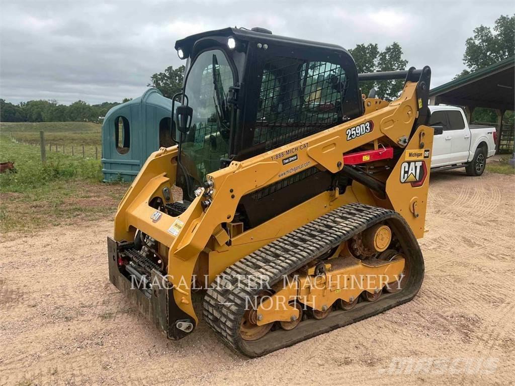 CAT 259D3 AQB Skid steer mini nakladalci