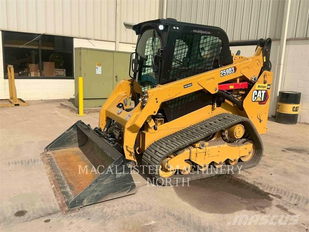 CAT 259D3 AQB Skid steer mini nakladalci
