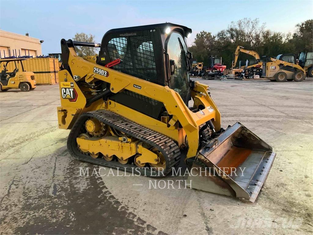 CAT 259D3 AQB Skid steer mini nakladalci