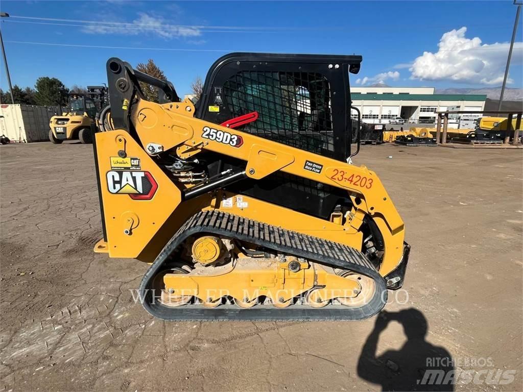 CAT 259D3 C3HF Nakladalci goseničarji