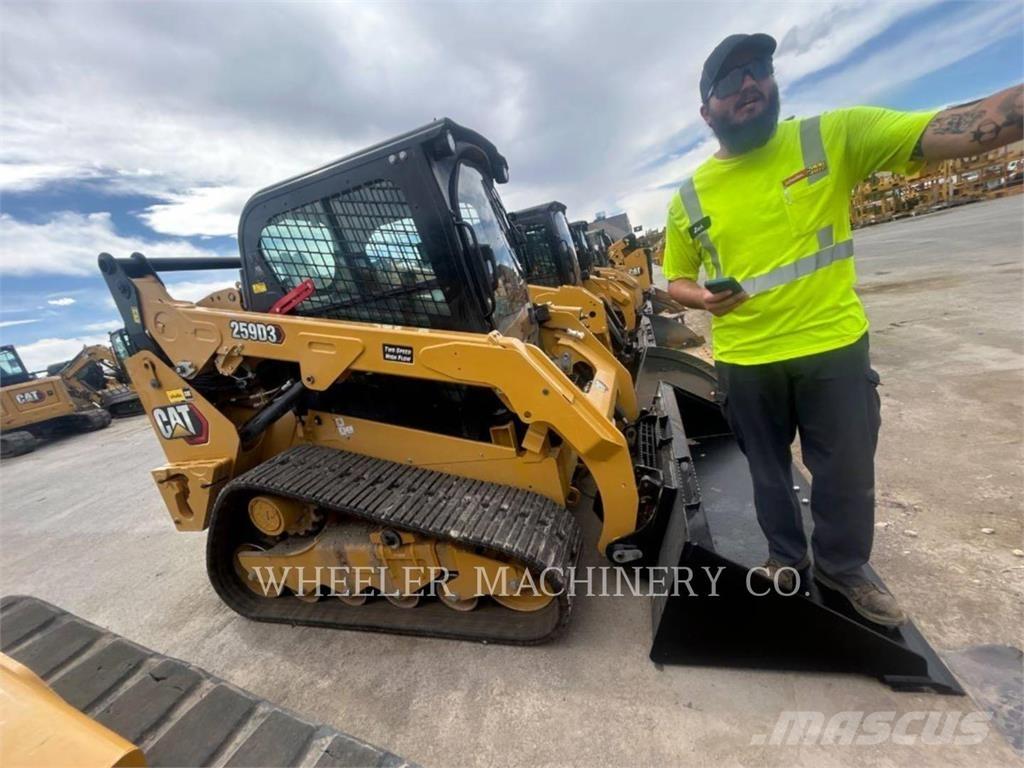 CAT 259D3 C3HF Nakladalci goseničarji
